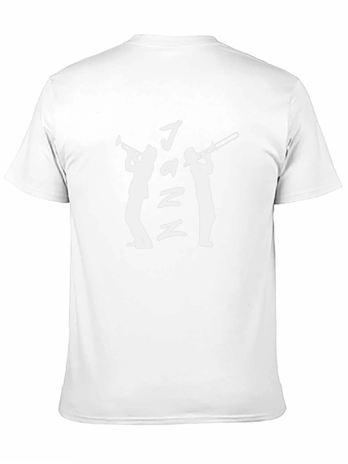 Jazz Music T-Shirt - Silhouette Design