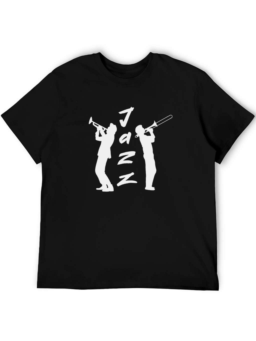 Jazz Music T-Shirt - Silhouette Design
