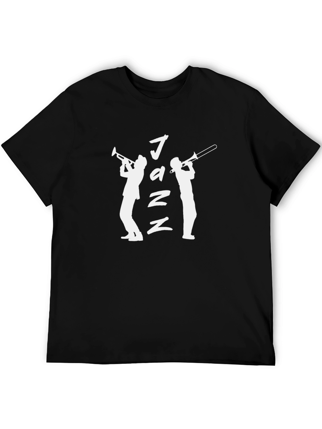 Jazz Music T-Shirt - Silhouette Design