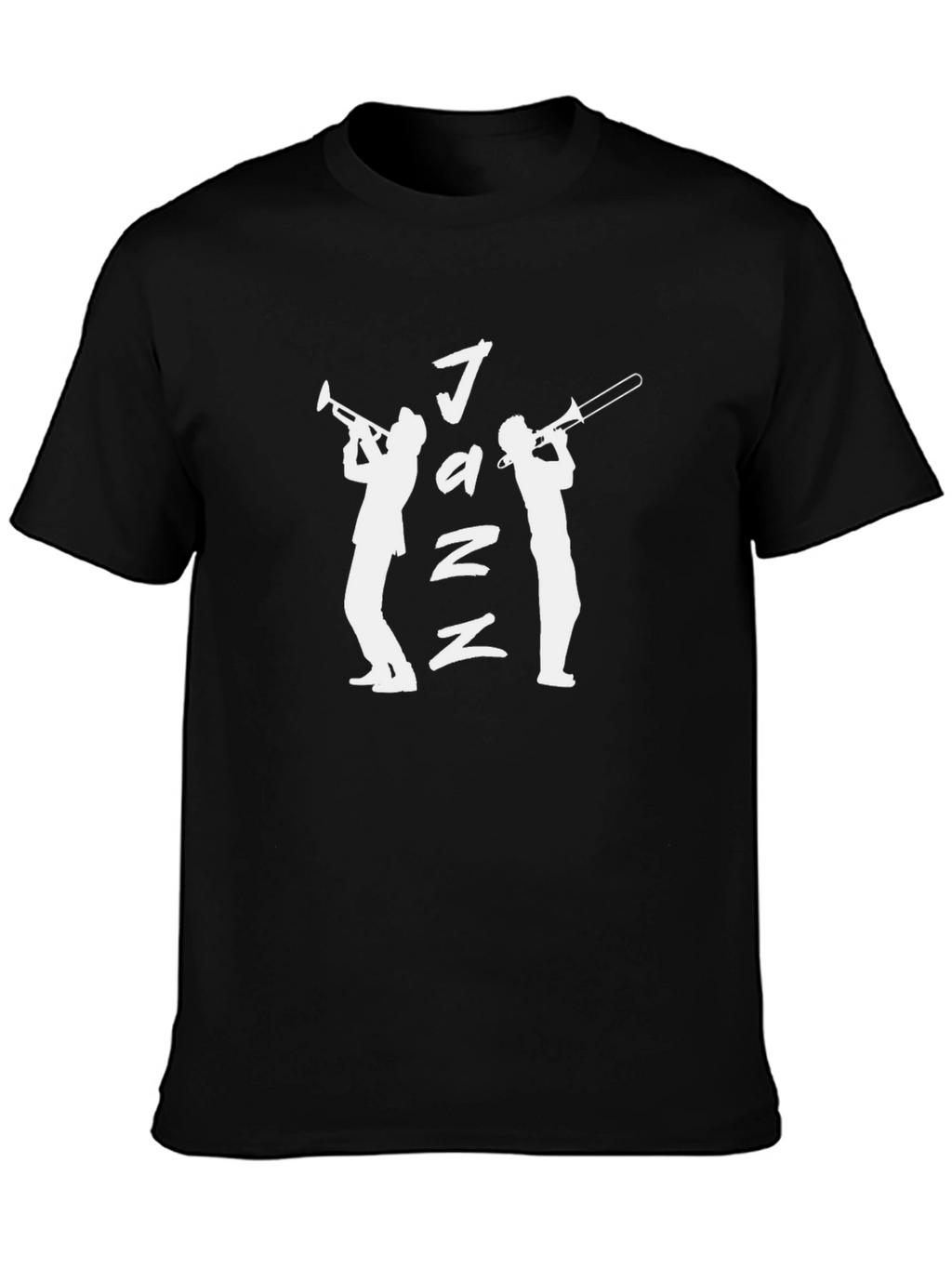 Jazz Music T-Shirt - Silhouette Design