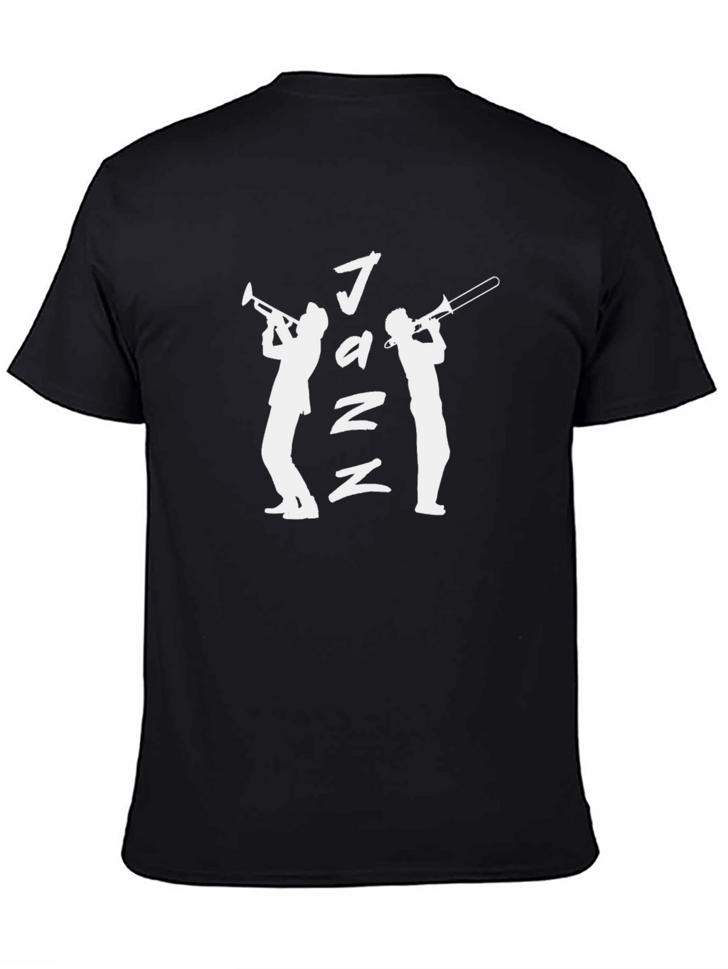Jazz Music T-Shirt - Silhouette Design