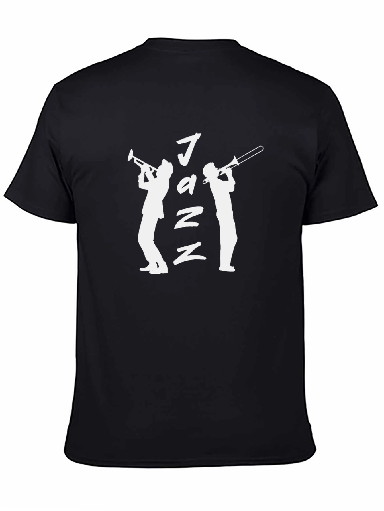 Jazz Music T-Shirt - Silhouette Design