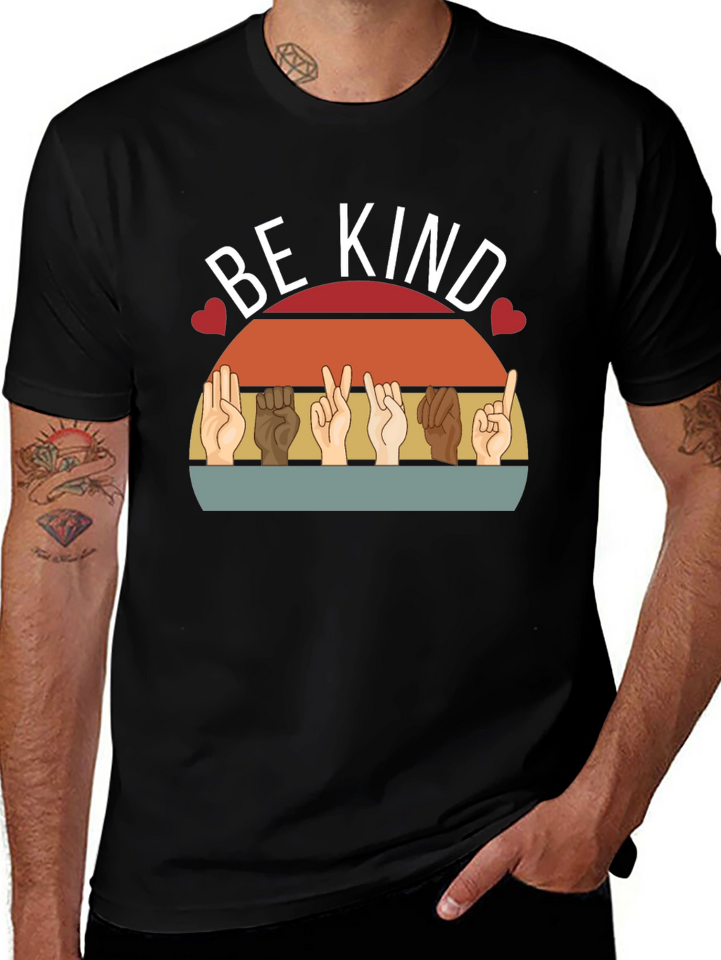 Be Kind ASL Graphic T-Shirt