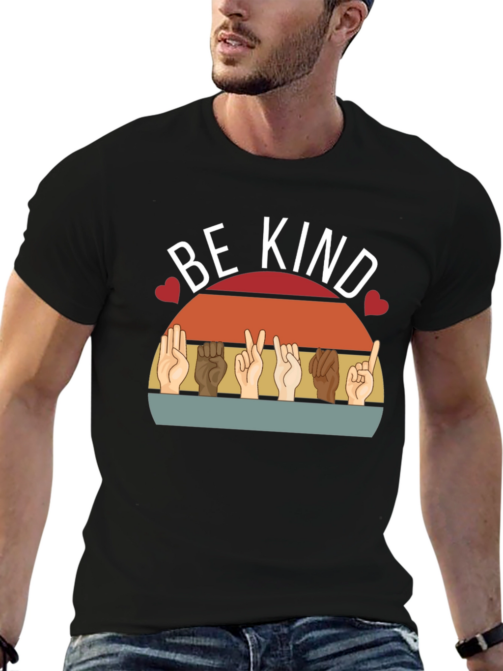 Be Kind ASL Graphic T-Shirt