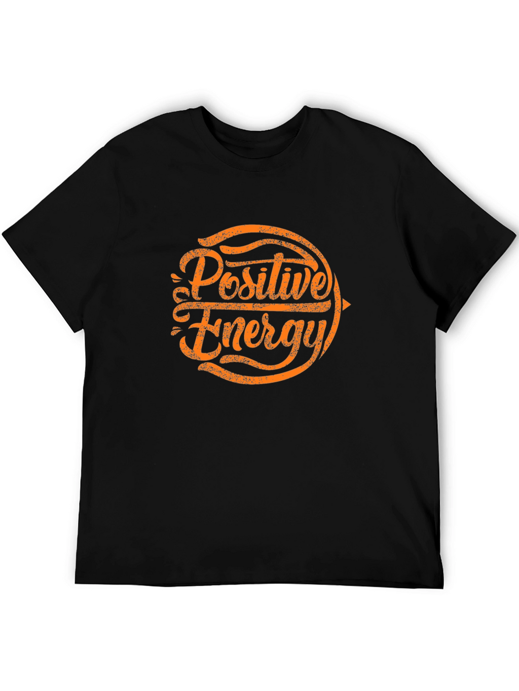 Positive Energy Graphic T-Shirt - Black