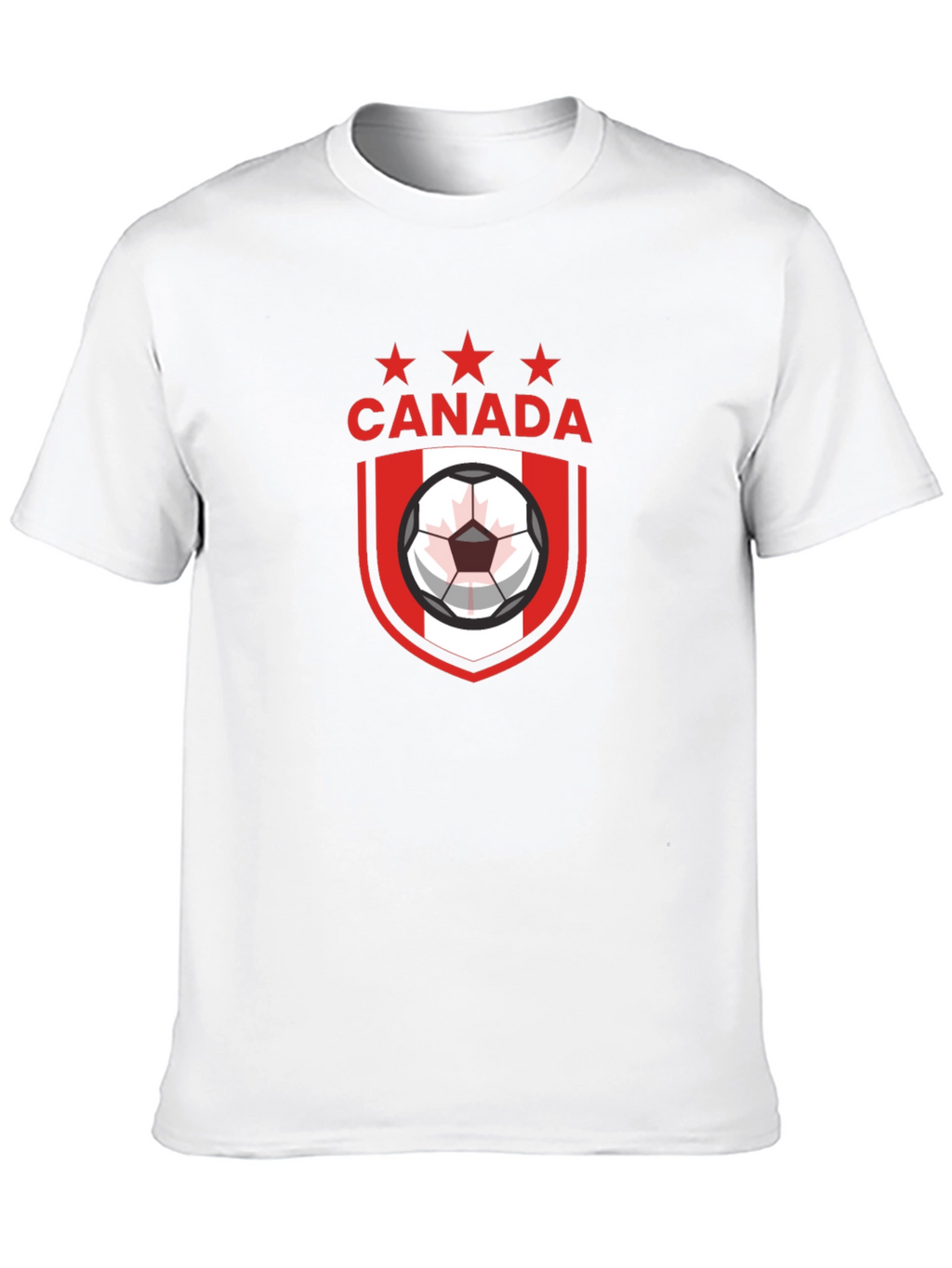 Canada Soccer T-Shirt - Black Fan Apparel