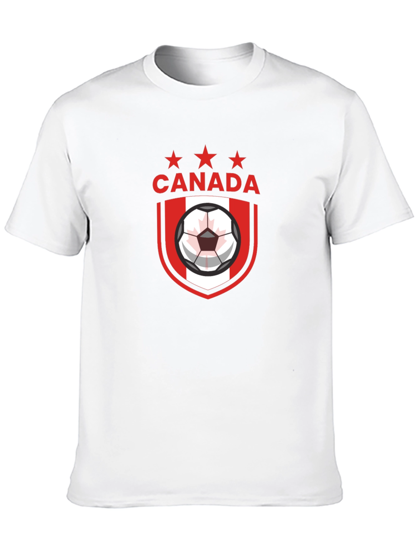Canada Soccer T-Shirt - Black Fan Apparel