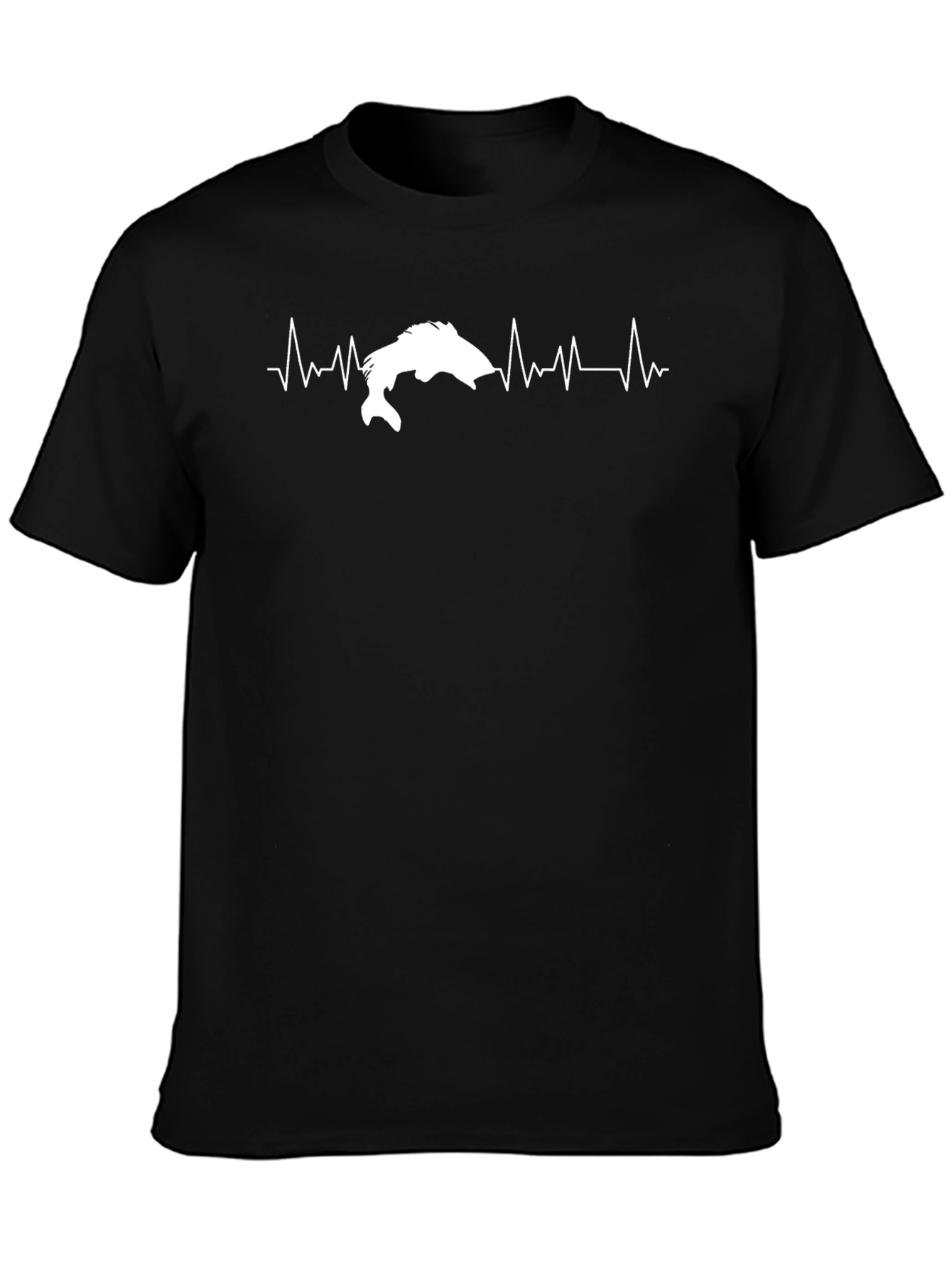 Fishing Heartbeat T-Shirt - Anglers Passion