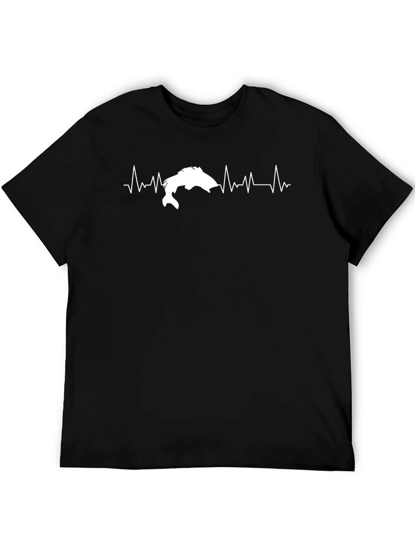 Fishing Heartbeat T-Shirt - Anglers Passion