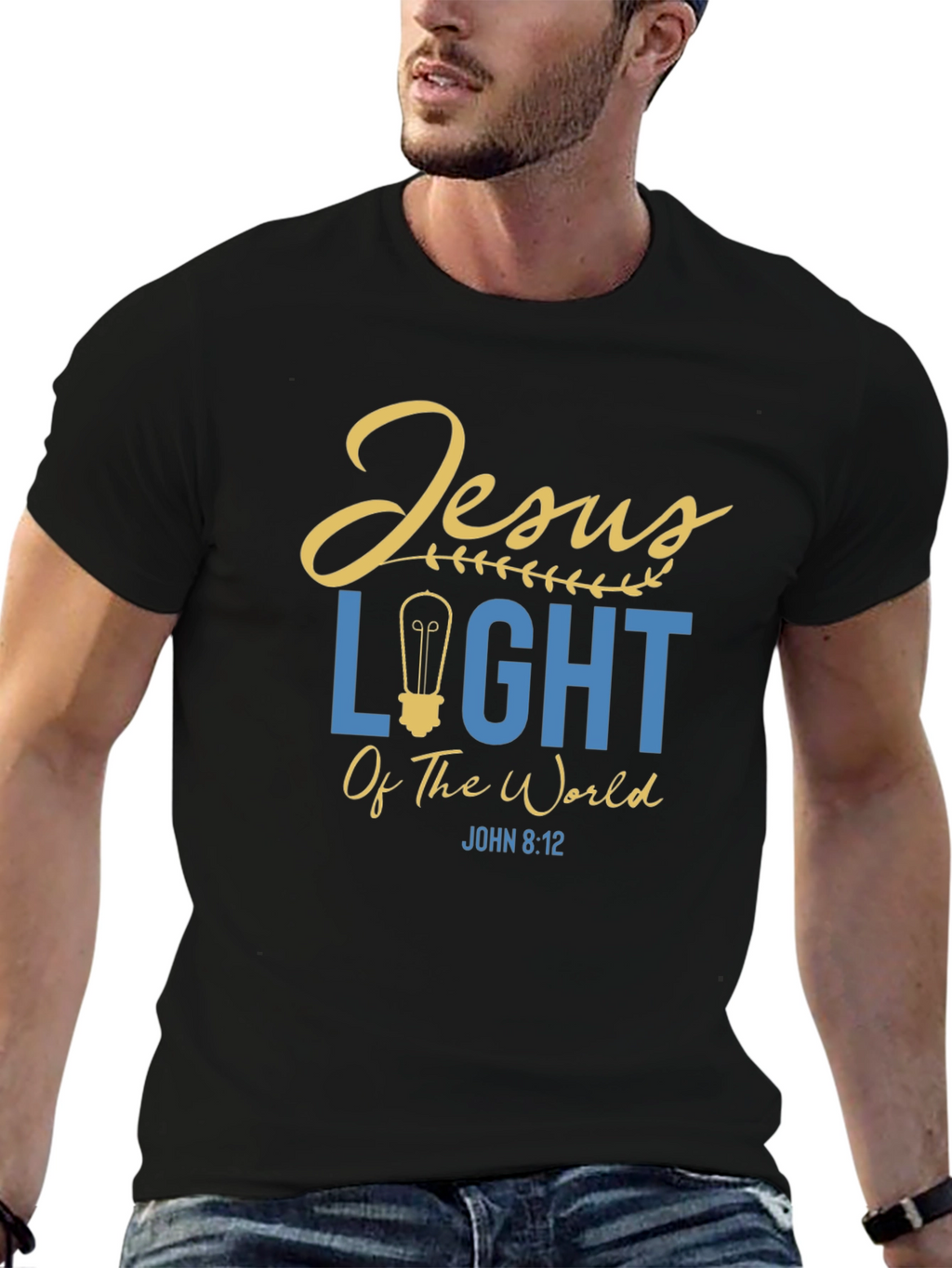 Jesus Light of the World Graphic Tee