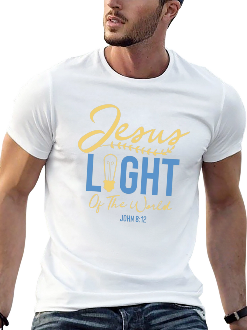 Jesus Light of the World Graphic Tee