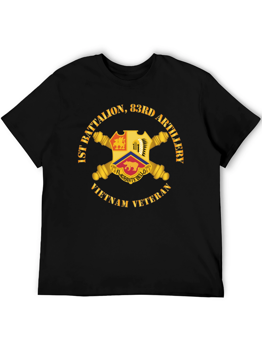 1st Battalion 83rd Artillery Vietnam Veteran T-Shirt