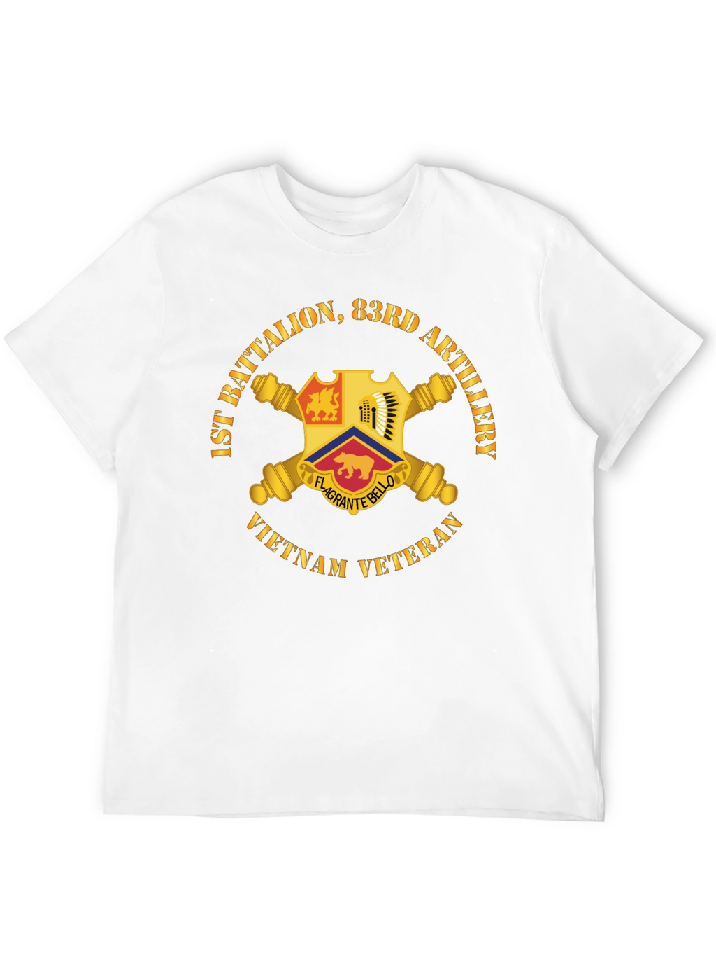 1st Battalion 83rd Artillery Vietnam Veteran T-Shirt