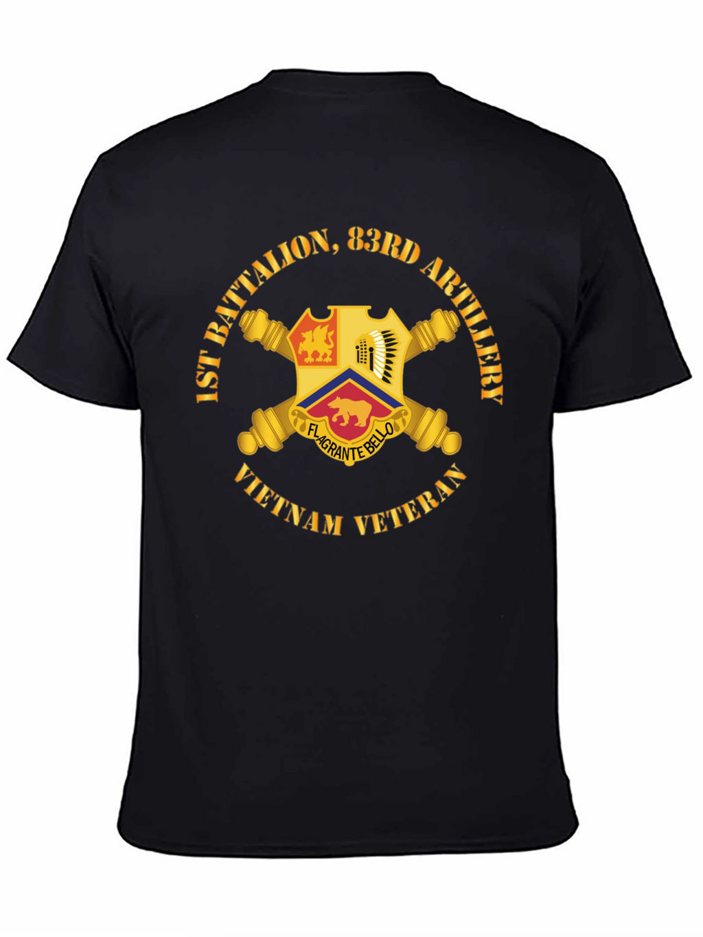 1st Battalion 83rd Artillery Vietnam Veteran T-Shirt