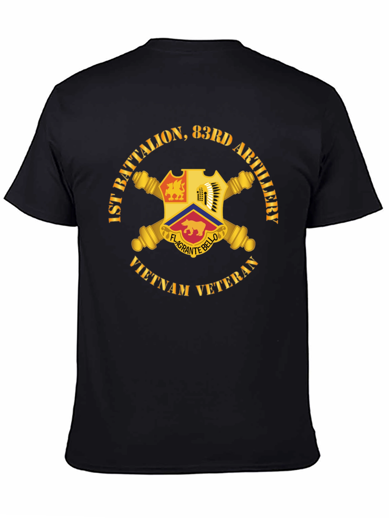 1st Battalion 83rd Artillery Vietnam Veteran T-Shirt