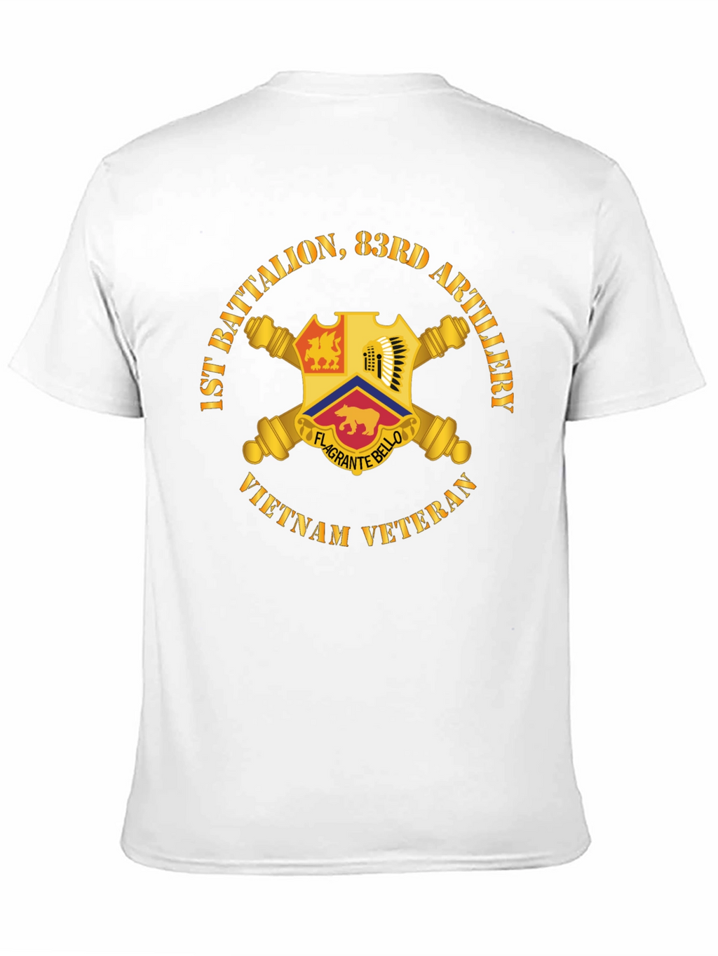 1st Battalion 83rd Artillery Vietnam Veteran T-Shirt