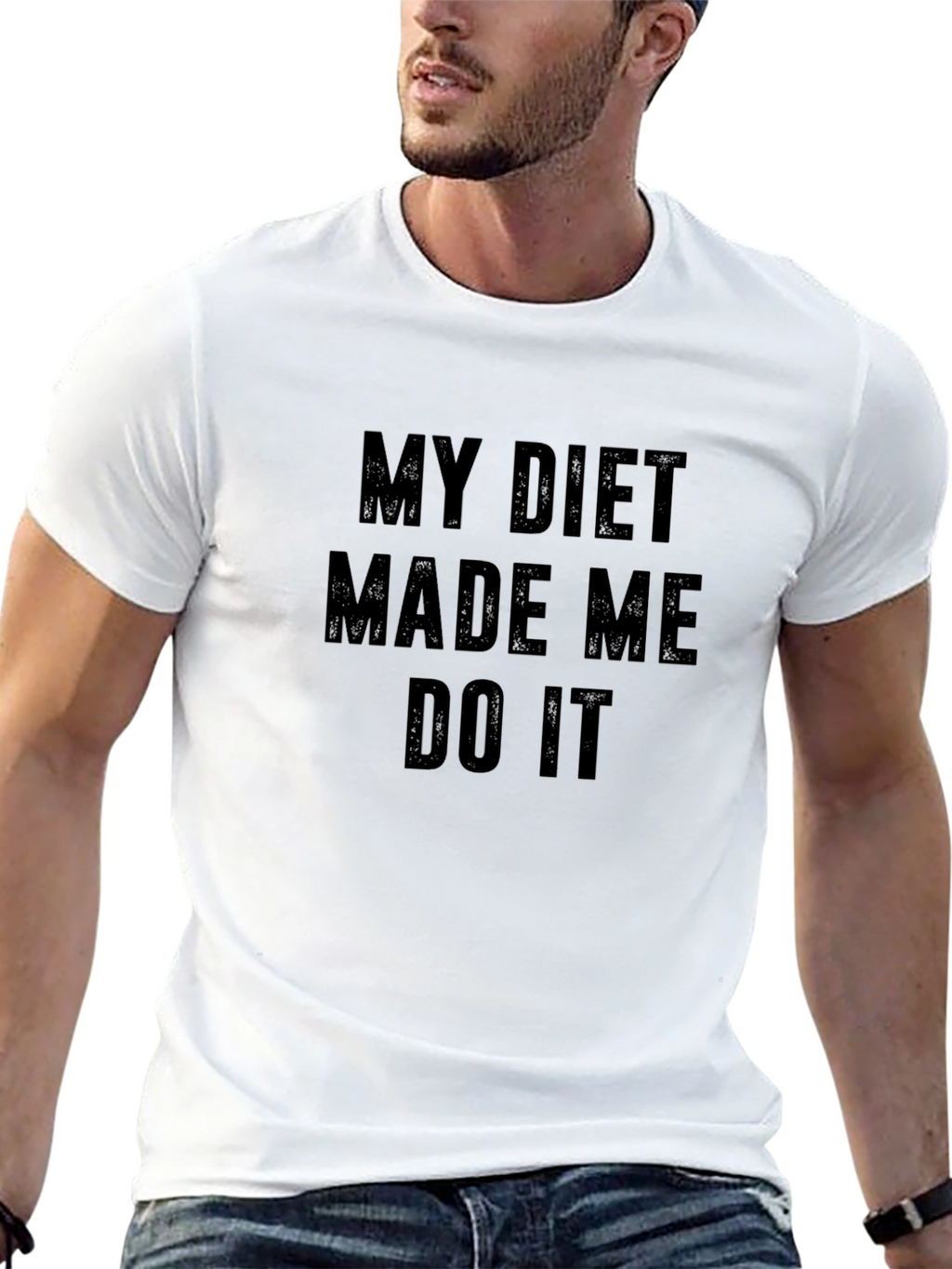 My Diet Made Me Do It Funny T-Shirt