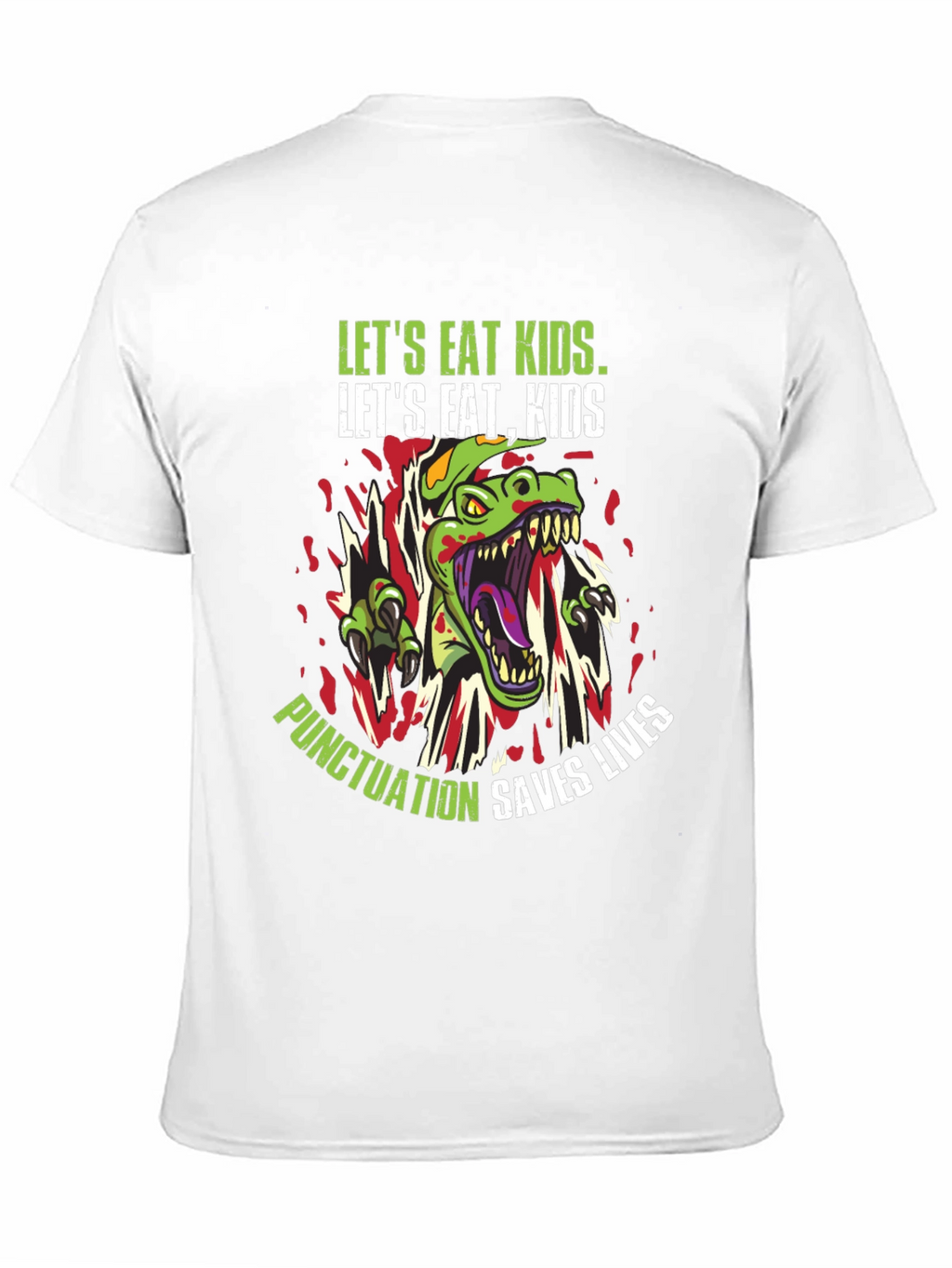 Eat Kids Punctuation Saves Lives T-Shirt
