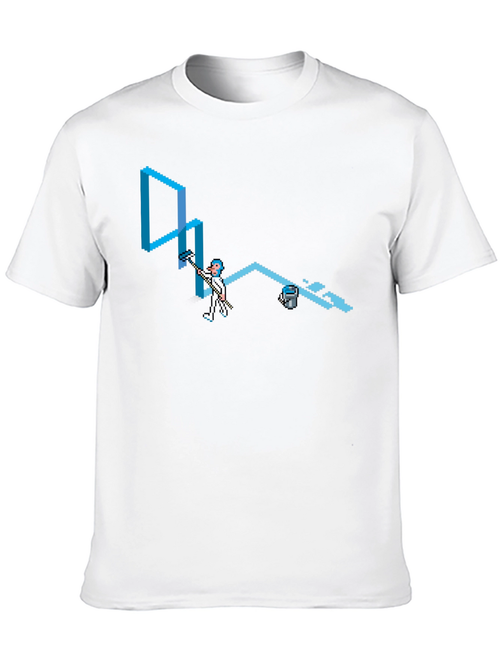 Pixel Painter T-Shirt - Retro Gaming Tee