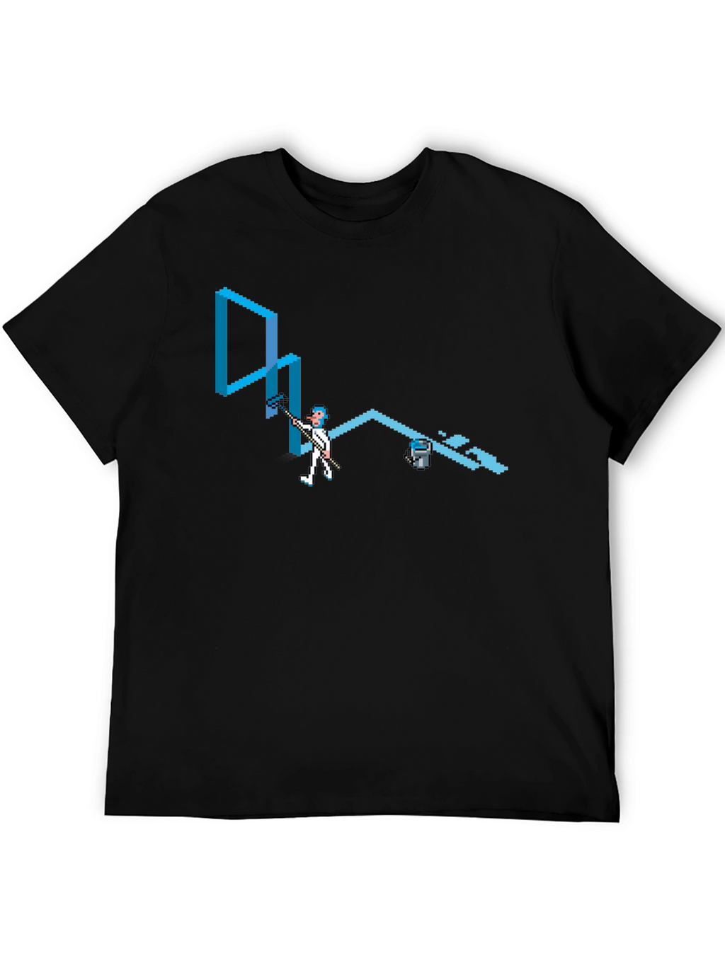 Pixel Painter T-Shirt - Retro Gaming Tee