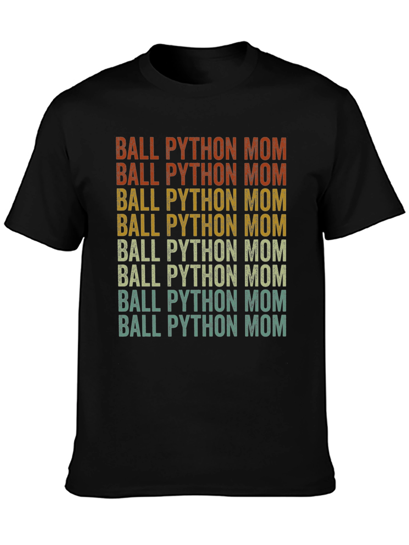Ball Python Mom Graphic T-Shirt Snake Lover Tee