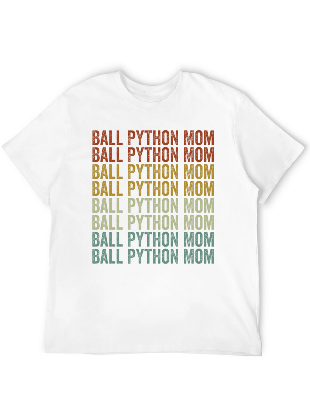 Ball Python Mom Graphic T-Shirt Snake Lover Tee