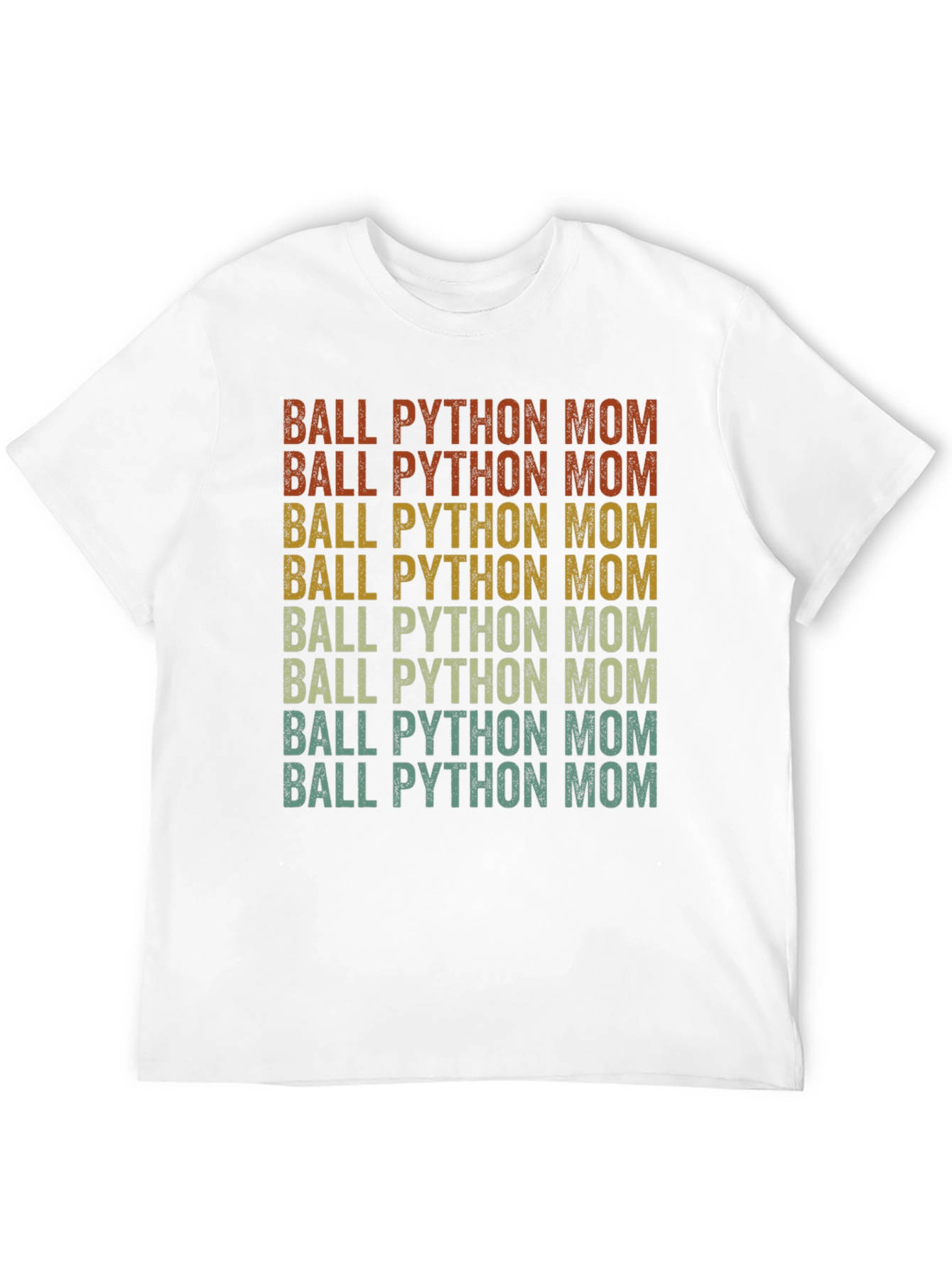 Ball Python Mom Graphic T-Shirt Snake Lover Tee