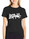 Black LOGANG Graphic Tee