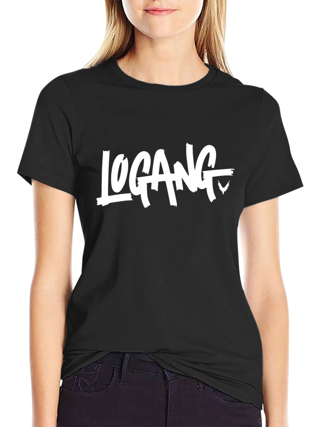 Black LOGANG Graphic Tee