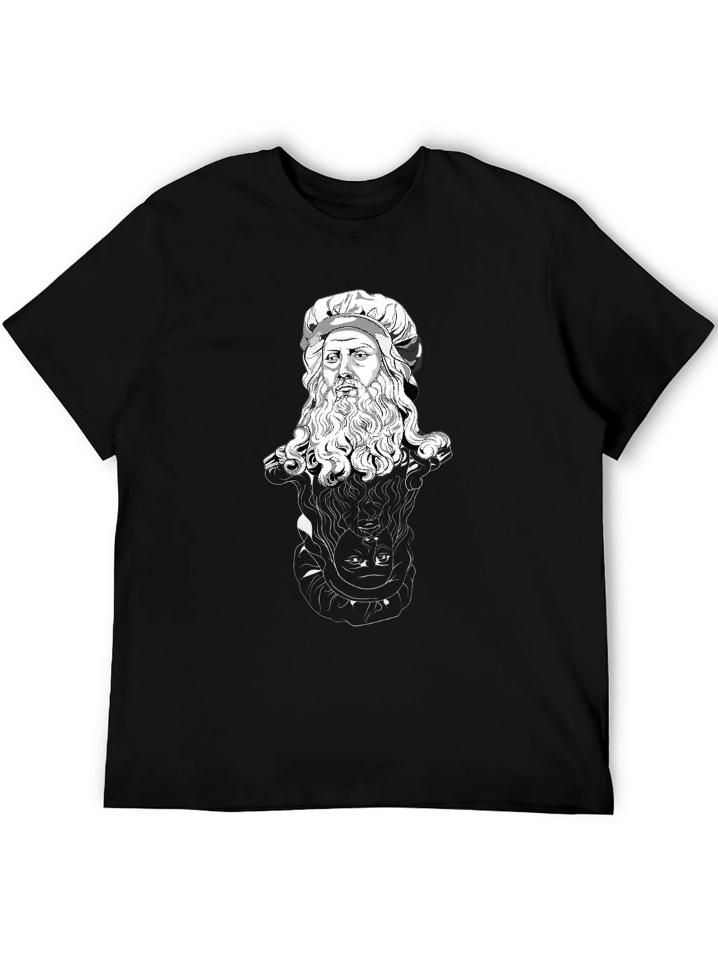 Da Vinci Sketch Graphic T-Shirt