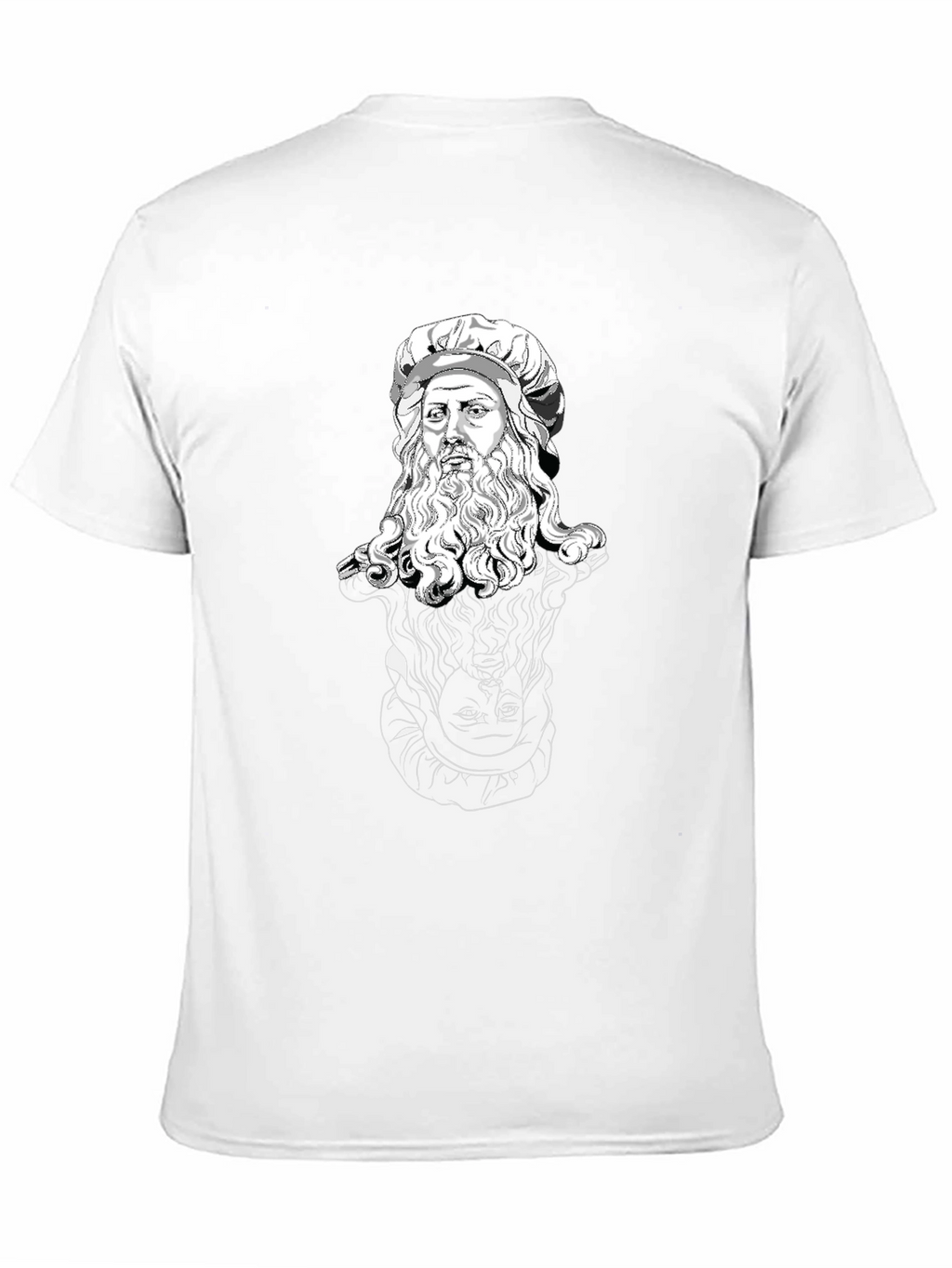 Da Vinci Sketch Graphic T-Shirt