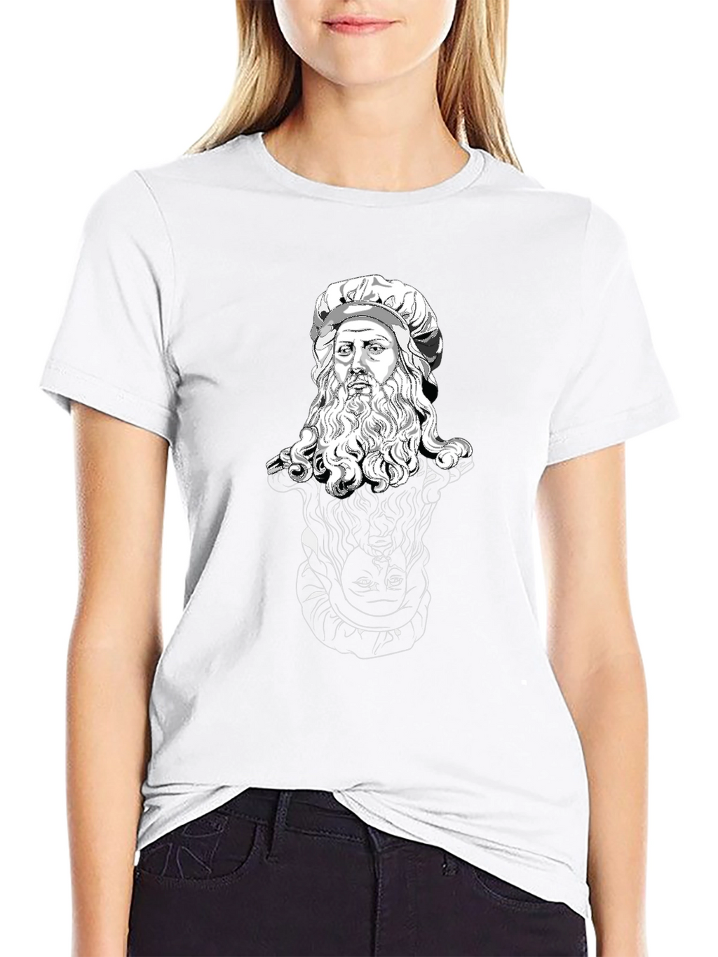 Da Vinci Sketch Graphic T-Shirt