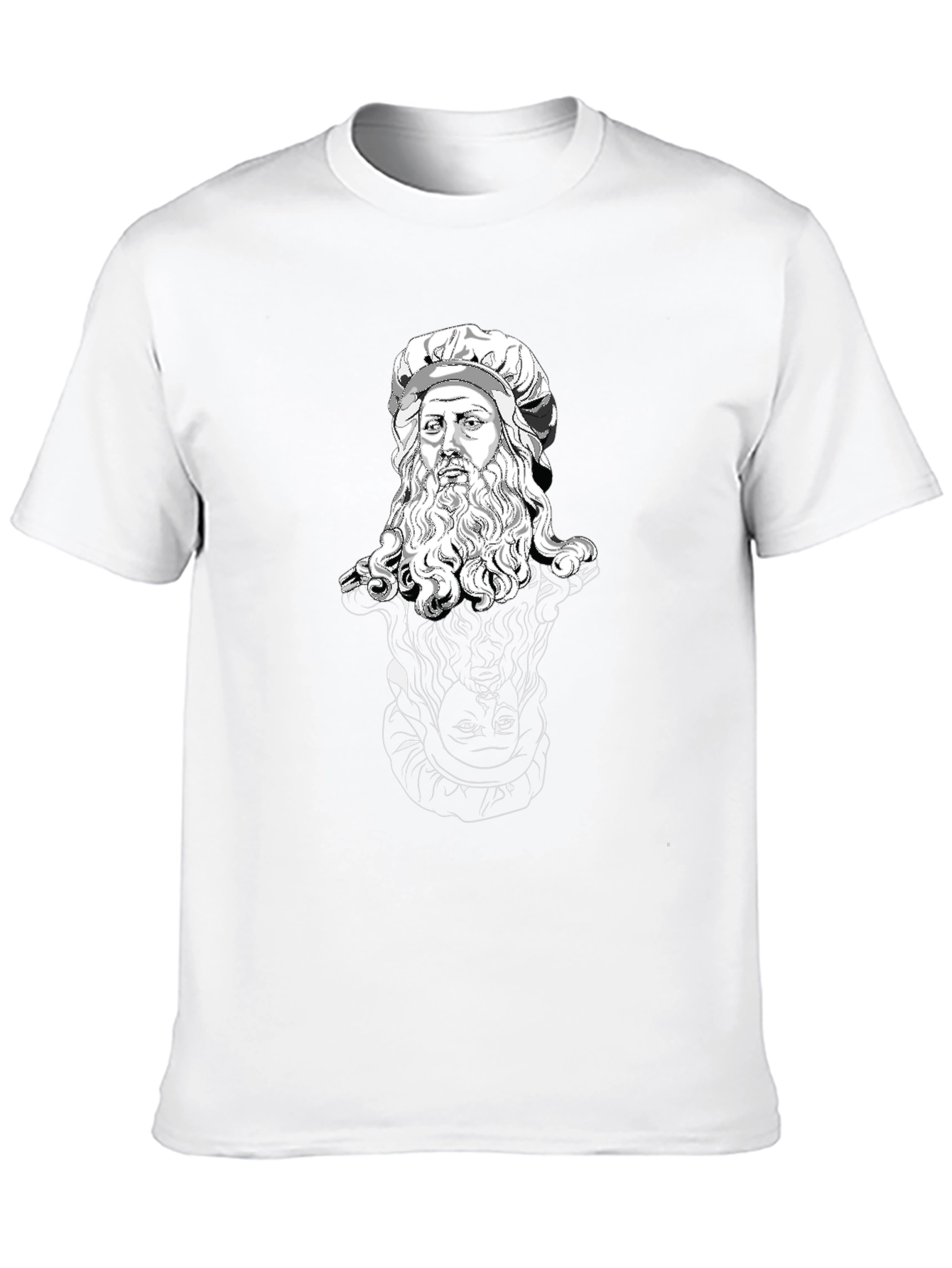 Da Vinci Sketch Graphic T-Shirt