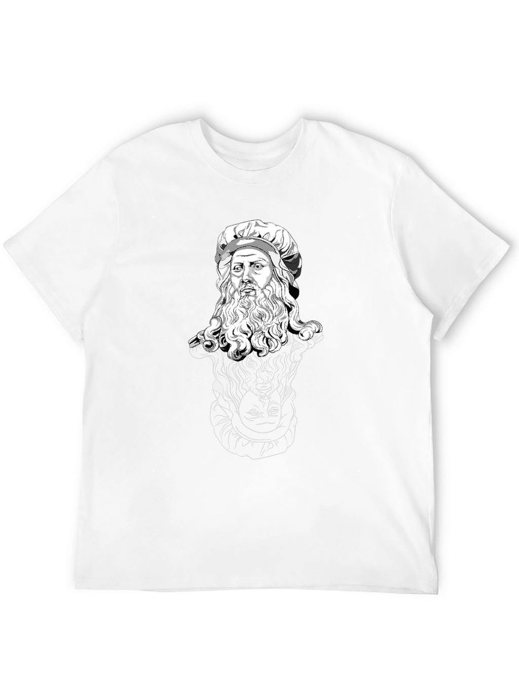 Da Vinci Sketch Graphic T-Shirt