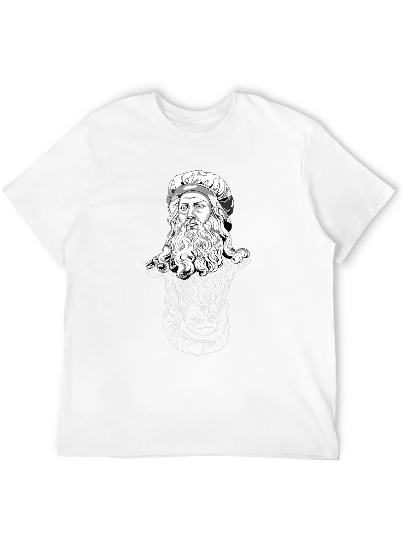 Da Vinci Sketch Graphic T-Shirt