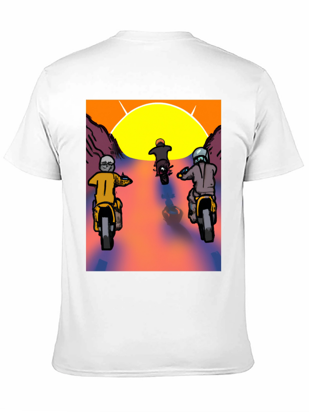 Motorcycle Ride Graphic Tee - Stylish & Unique