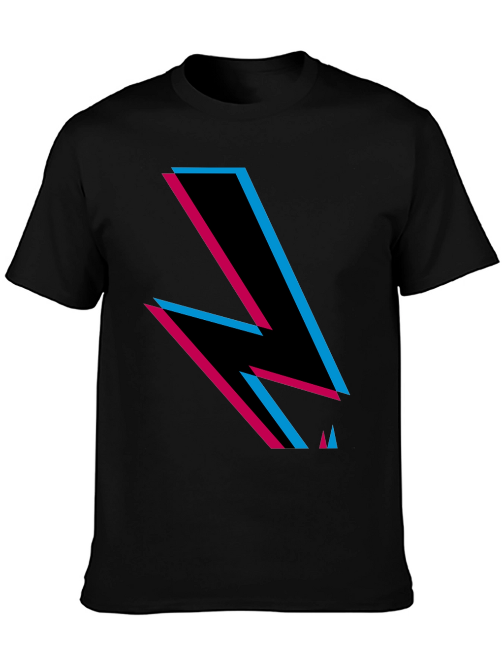 Retro Lightning Bolt Graphic Tee