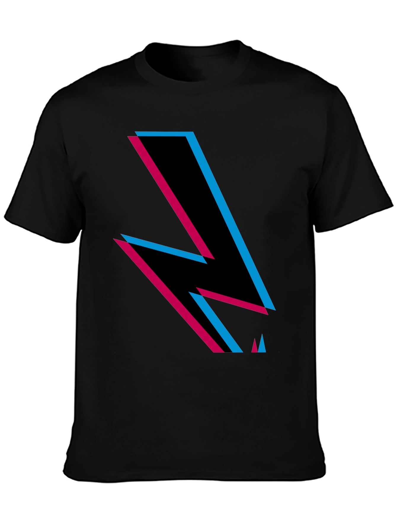Retro Lightning Bolt Graphic Tee