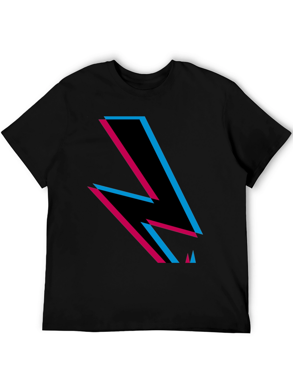 Retro Lightning Bolt Graphic Tee