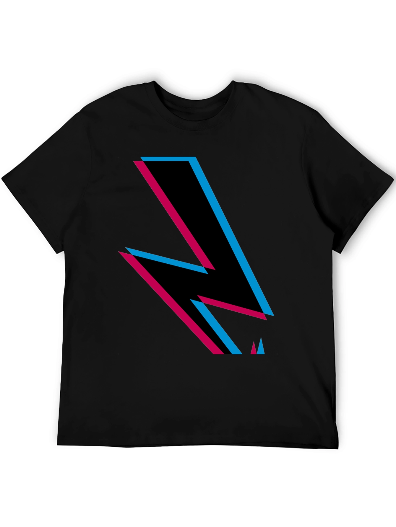 Retro Lightning Bolt Graphic Tee