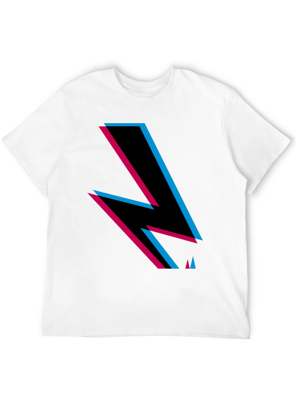 Retro Lightning Bolt Graphic Tee