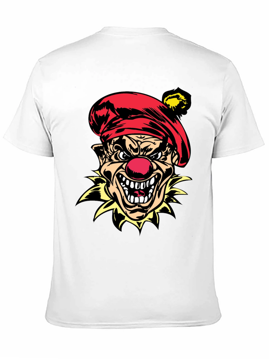 Evil Clown Graphic Tee - Mens Black T-Shirt
