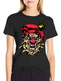 Evil Clown Graphic Tee - Mens Black T-Shirt
