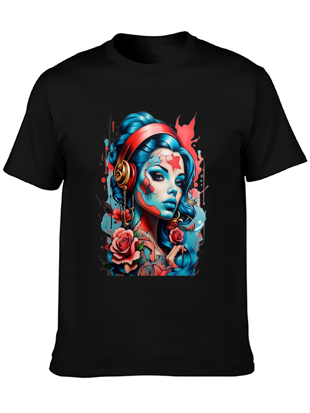 Edgy Tattoo Art Graphic Tee