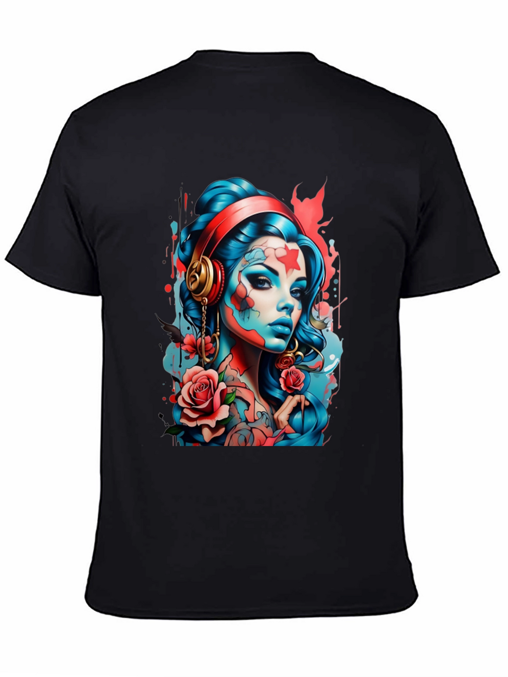 Edgy Tattoo Art Graphic Tee