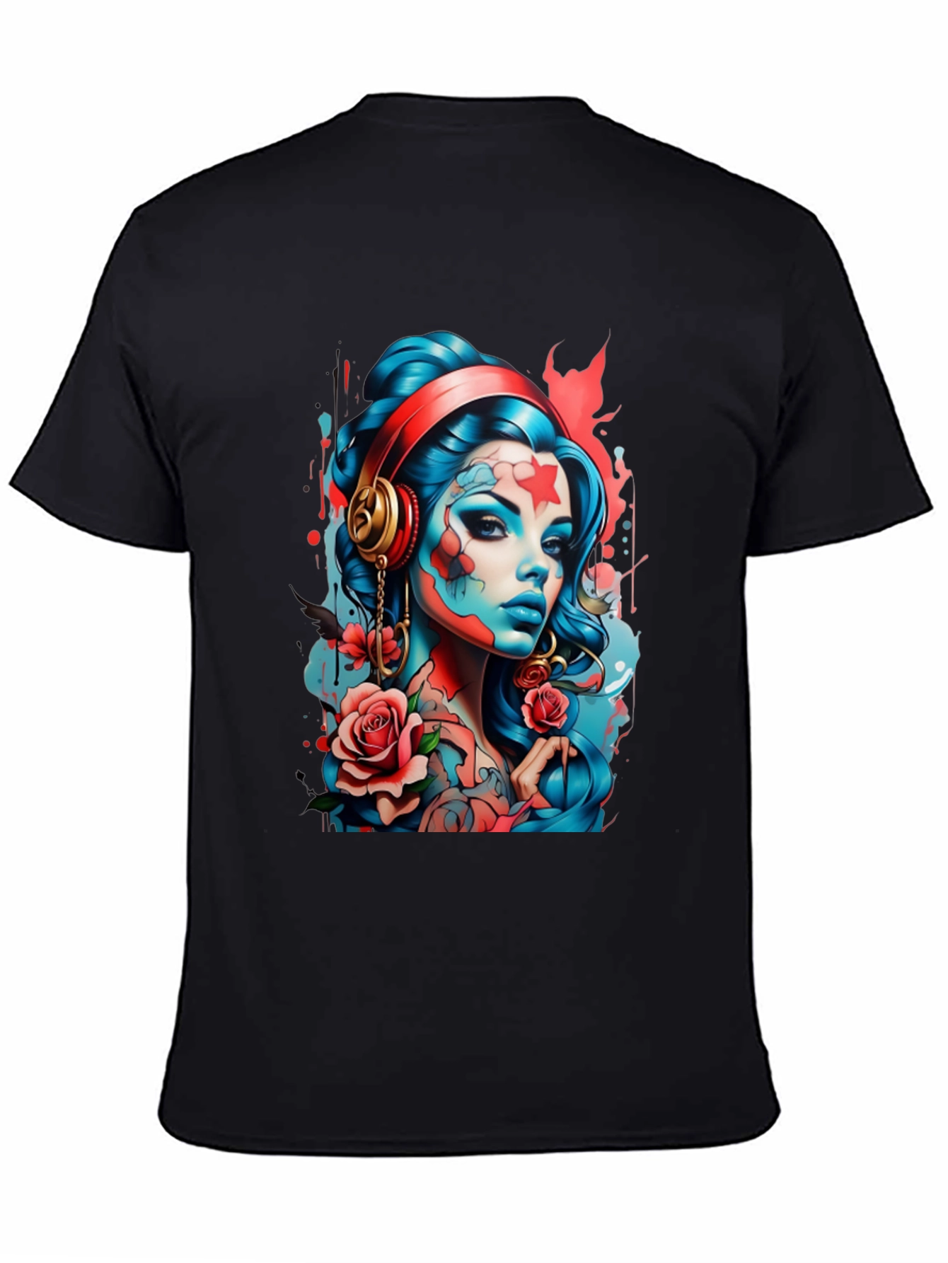Edgy Tattoo Art Graphic Tee