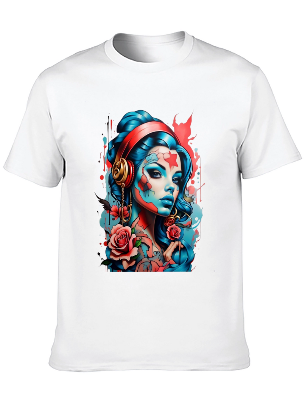 Edgy Tattoo Art Graphic Tee
