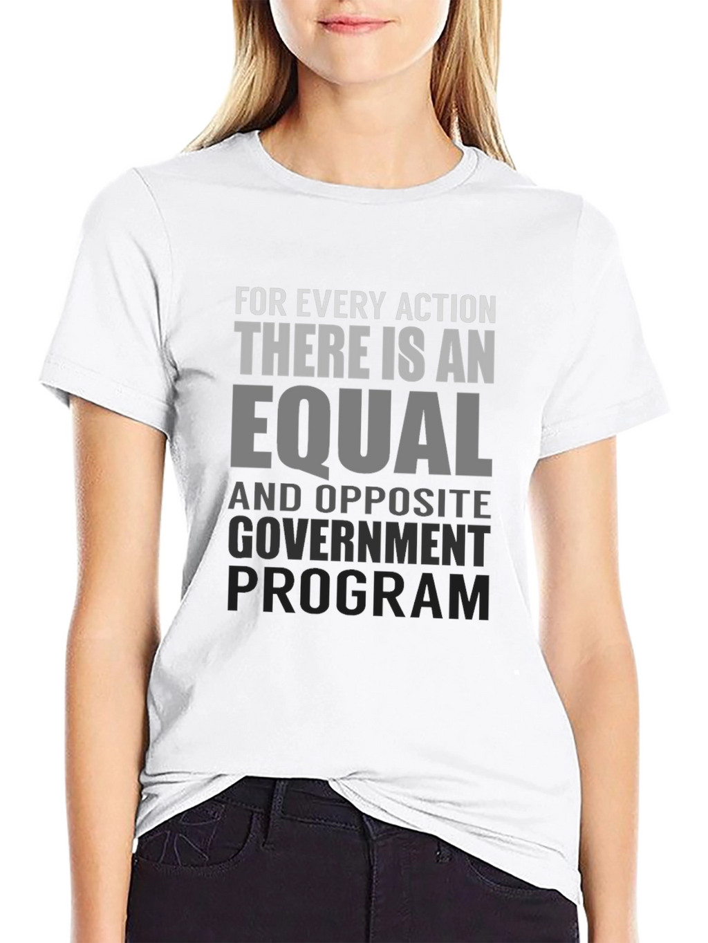 Equal & Opposite Government Program T-Shirt
