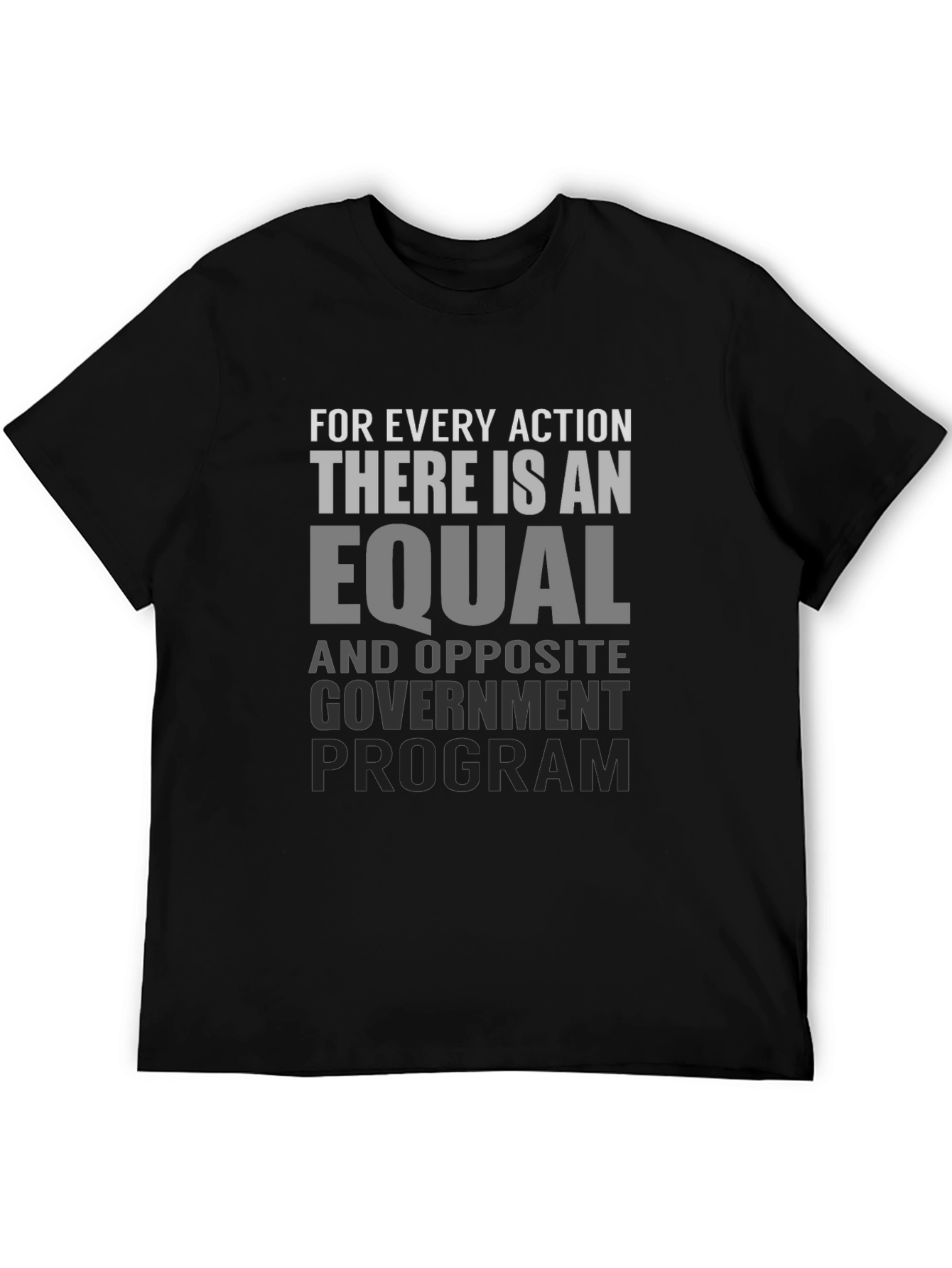 Equal & Opposite Government Program T-Shirt