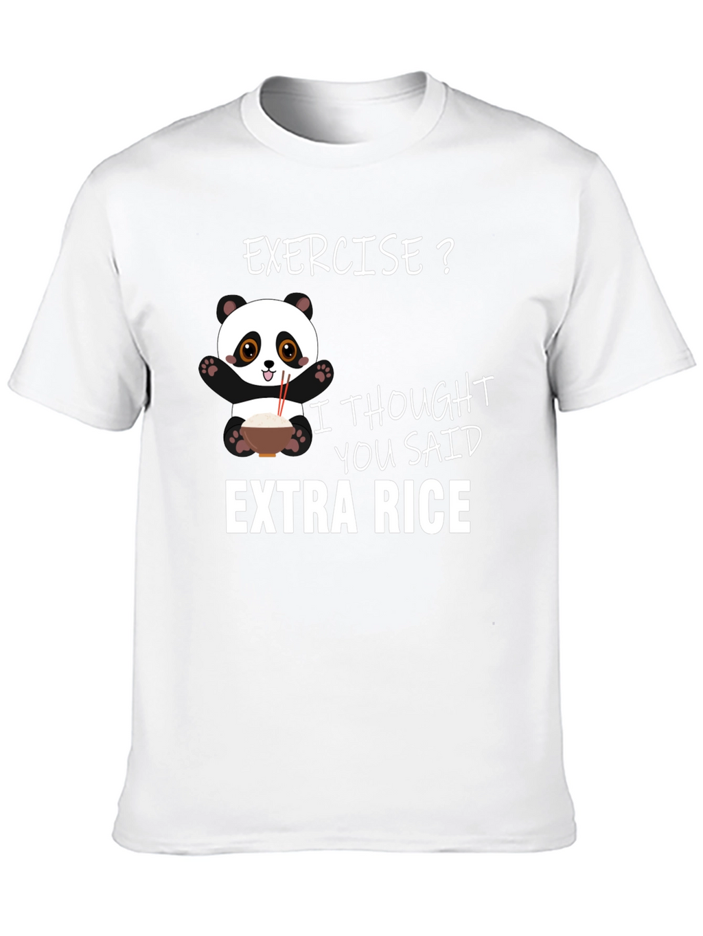Extra Rice Panda T-Shirt